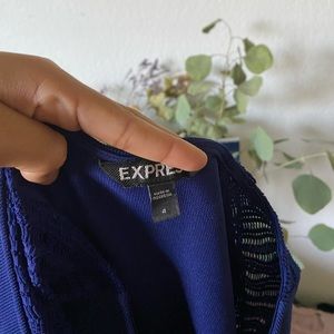 Deep Blue Express Dress